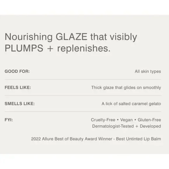 NEW Rhode Shea Butter Peptide Lip Plumping Treatment (Salted Caramel) .3 oz/10ml - Picture 12 of 13